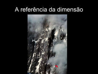 A referência da dimensão
 