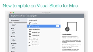 New template on Visual Studio for Mac
 