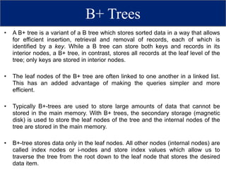 4-b-tree.ppt | Databases | Computer Software and Applications