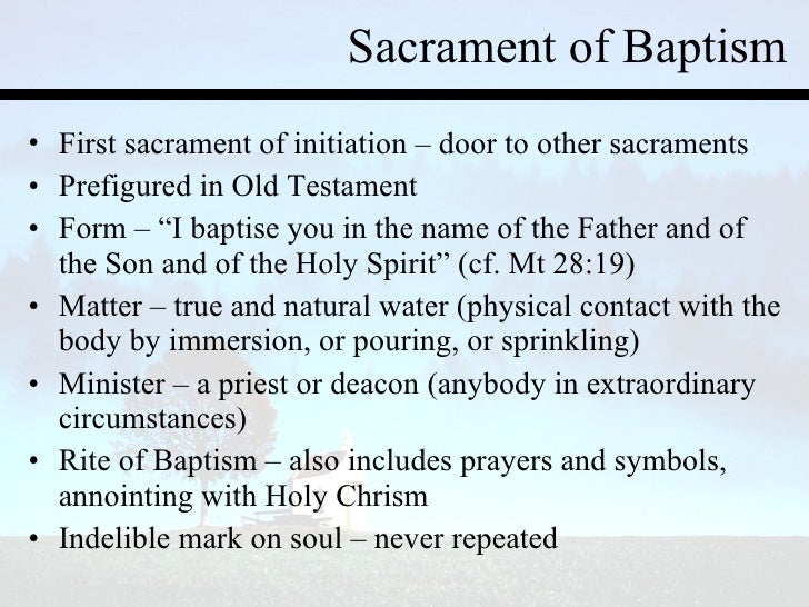 Baptism