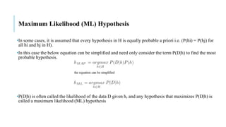 Bayesian Learning- part of machine learning | PDF