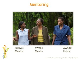Session 4 Benefits and limitations of mentoring programs: AWARD