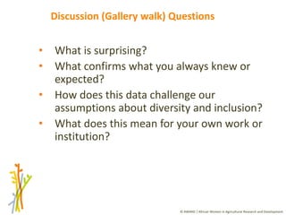 Session 4 Benefits and limitations of mentoring programs: AWARD