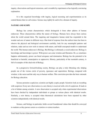 Biological Rationale Definition Example 4 biological science | PDF
