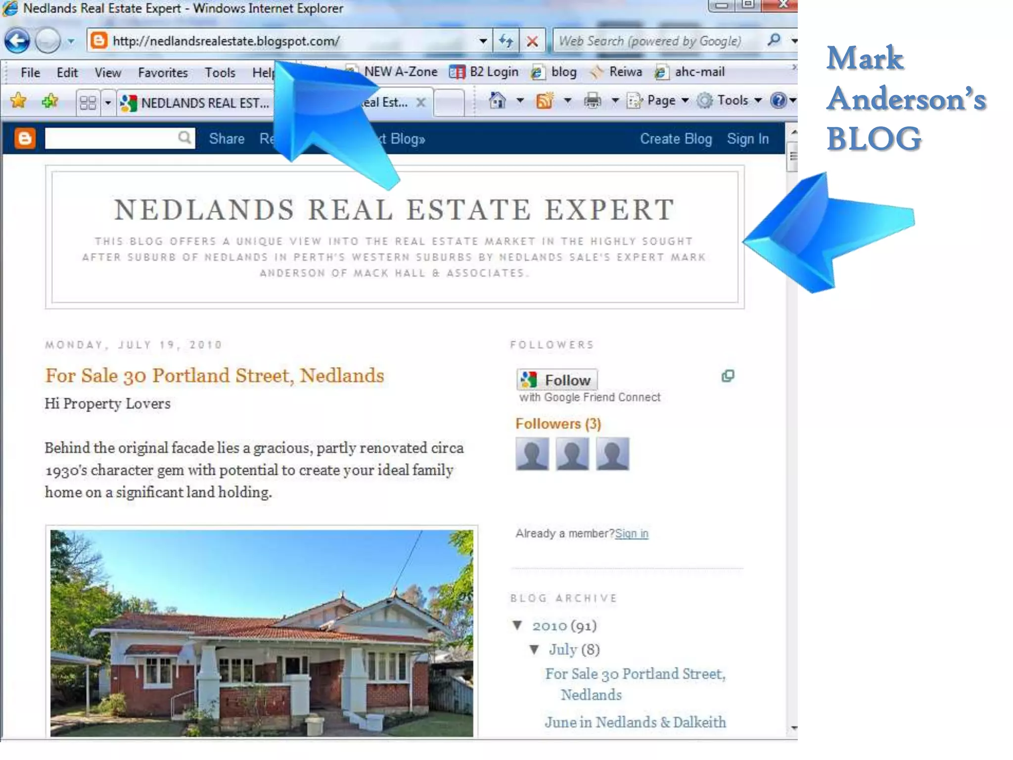 Mark
                              Anderson’s
                              BLOG




Blogging for Small Business        16
 