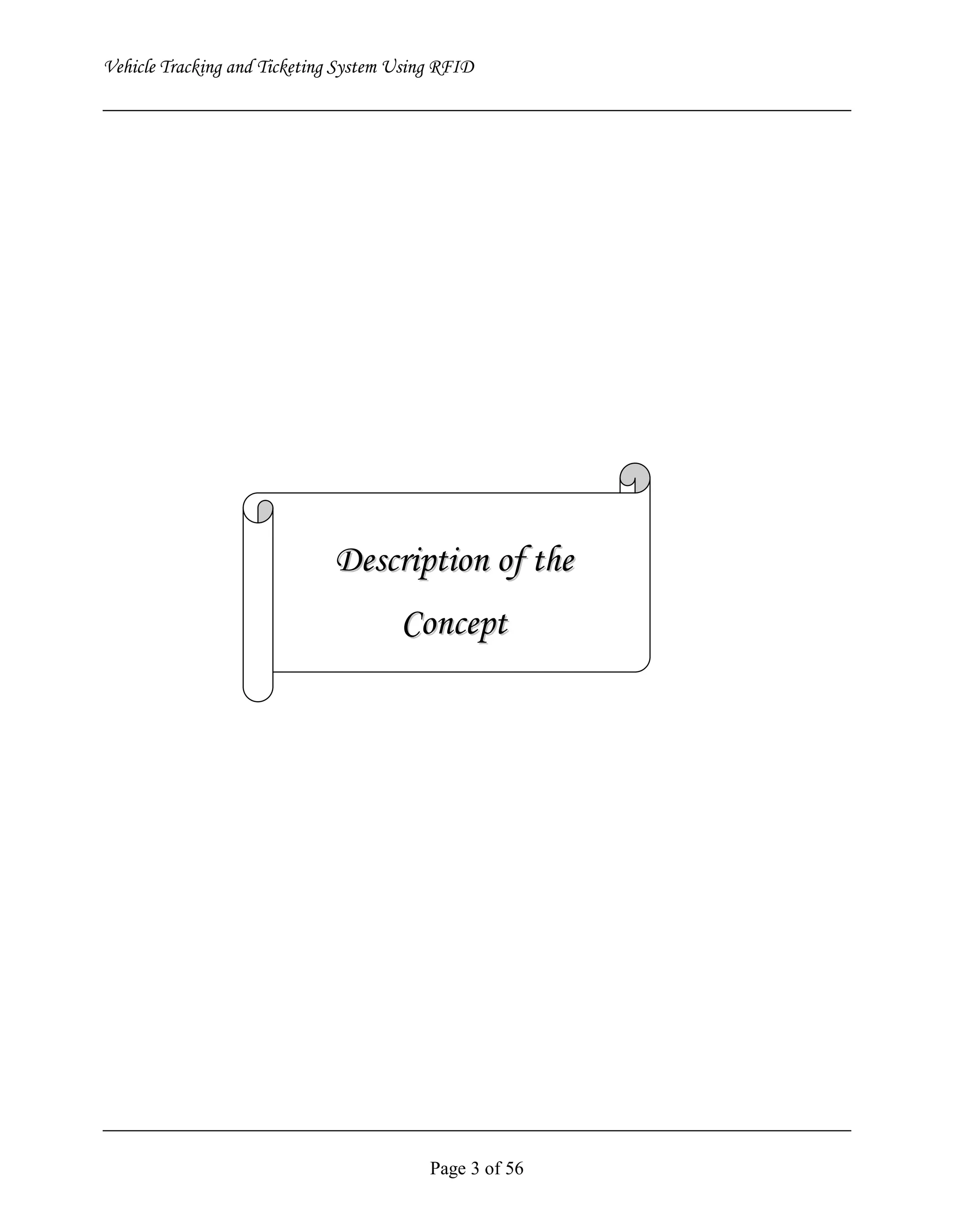 Vehicle Tracking and Ticketing System Using RFID Project (Complete Softcopy)