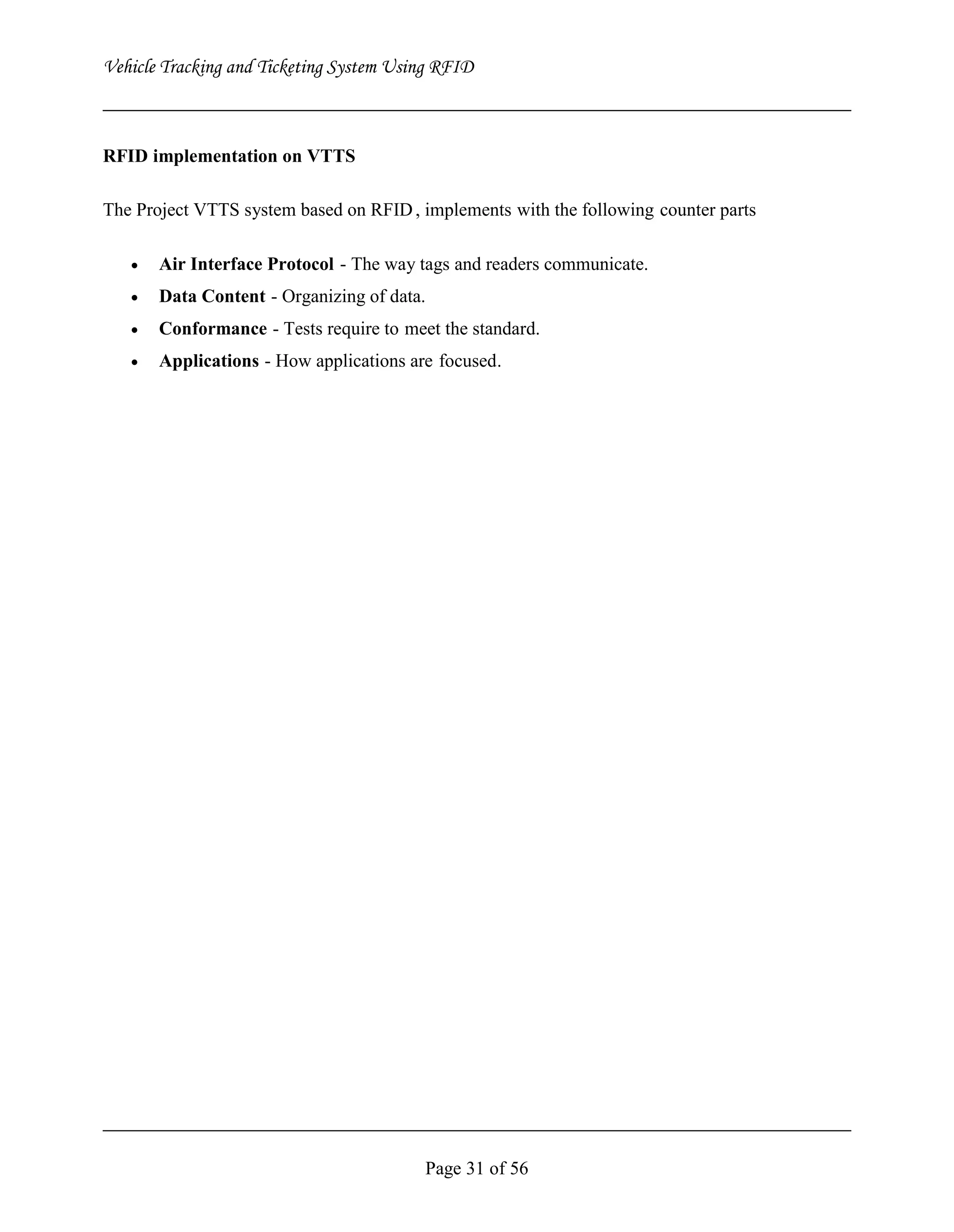 Vehicle Tracking and Ticketing System Using RFID Project (Complete Softcopy)