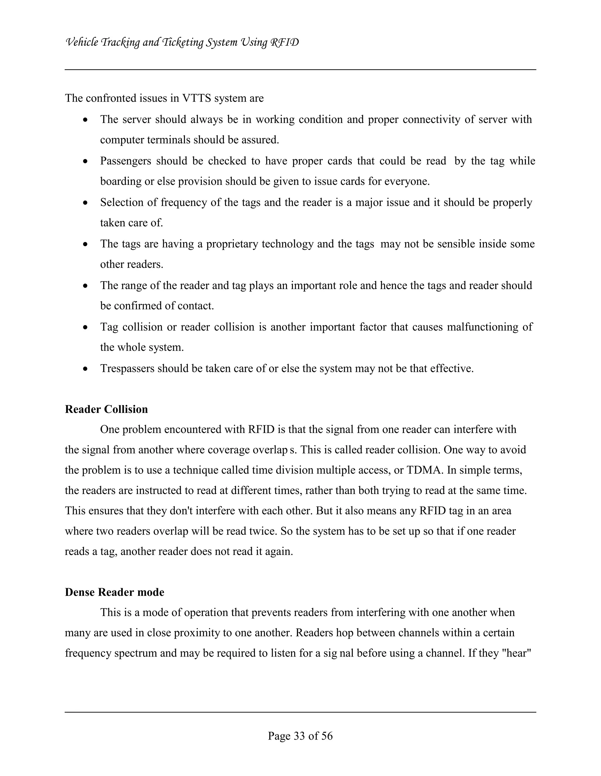 Vehicle Tracking and Ticketing System Using RFID Project (Complete Softcopy)
