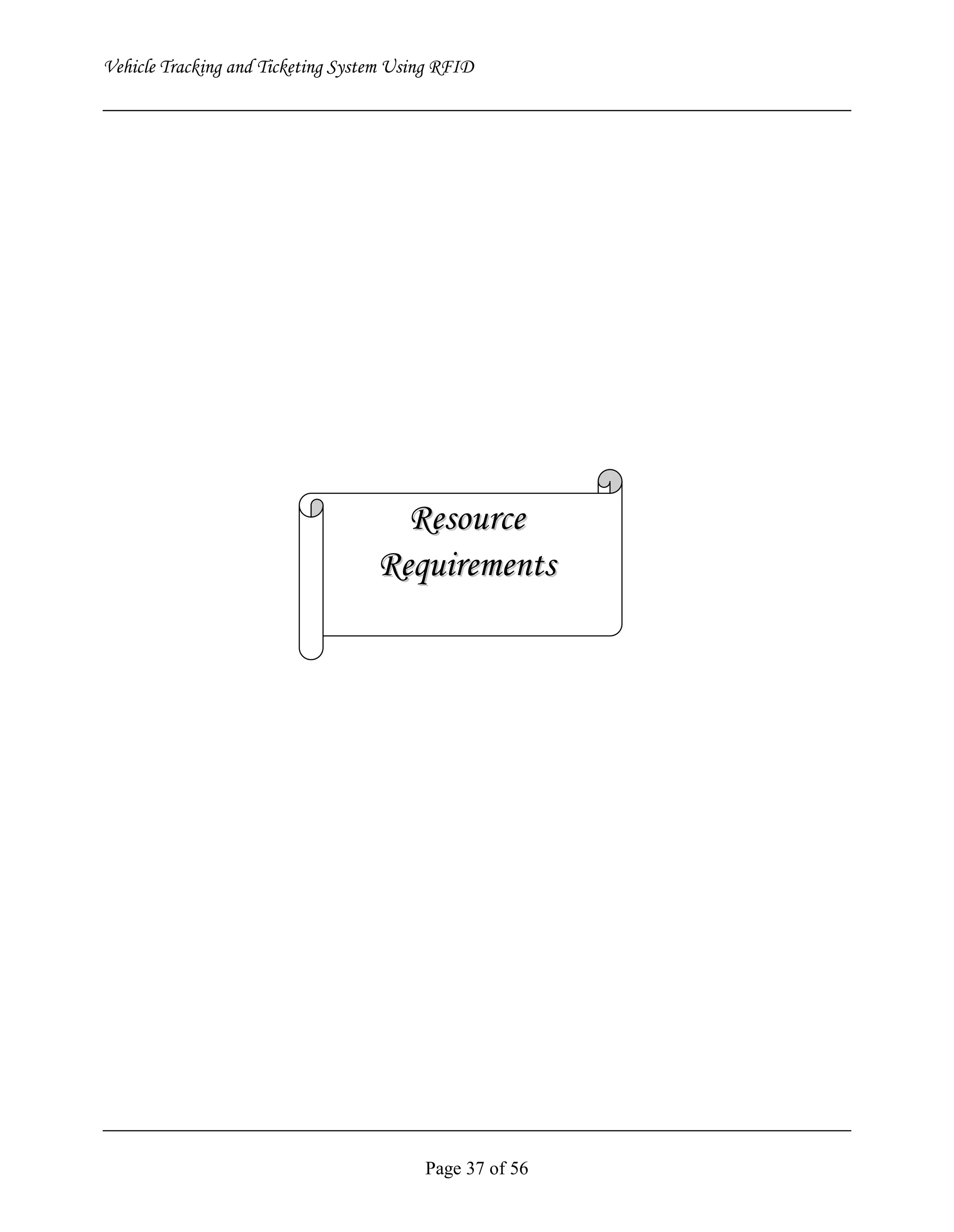 Vehicle Tracking and Ticketing System Using RFID Project (Complete Softcopy)