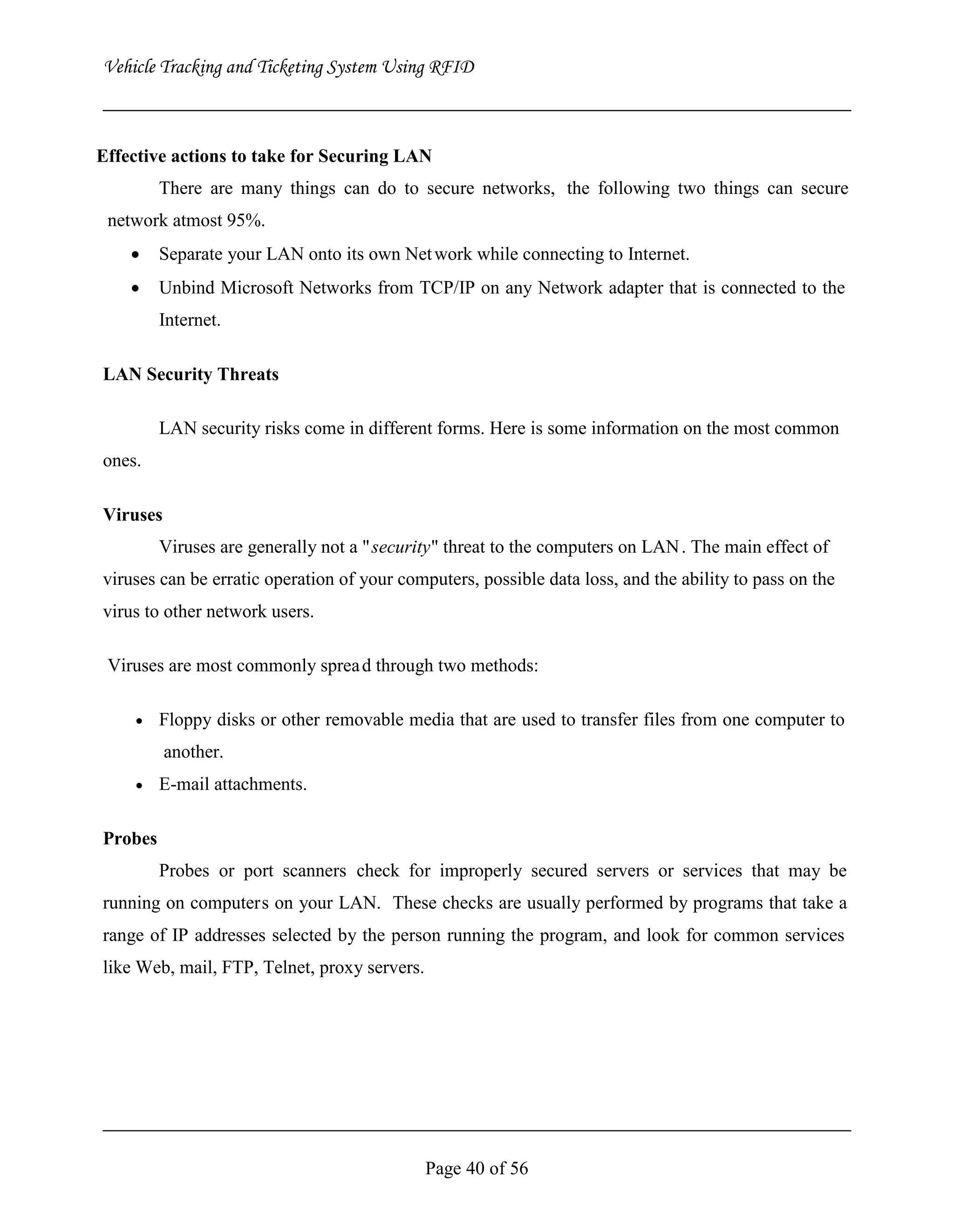 Vehicle Tracking and Ticketing System Using RFID Project (Complete Softcopy)