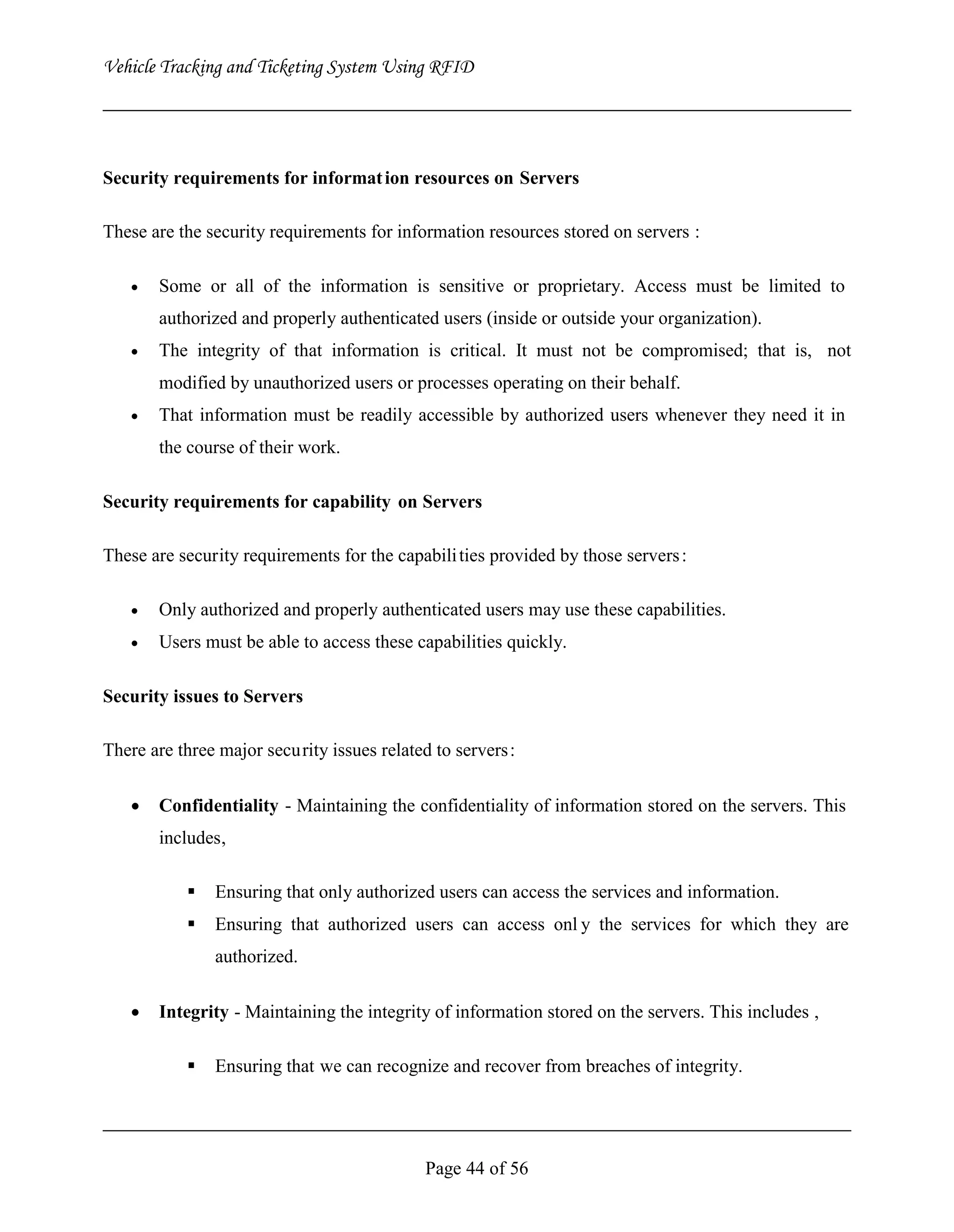 Vehicle Tracking and Ticketing System Using RFID Project (Complete Softcopy)