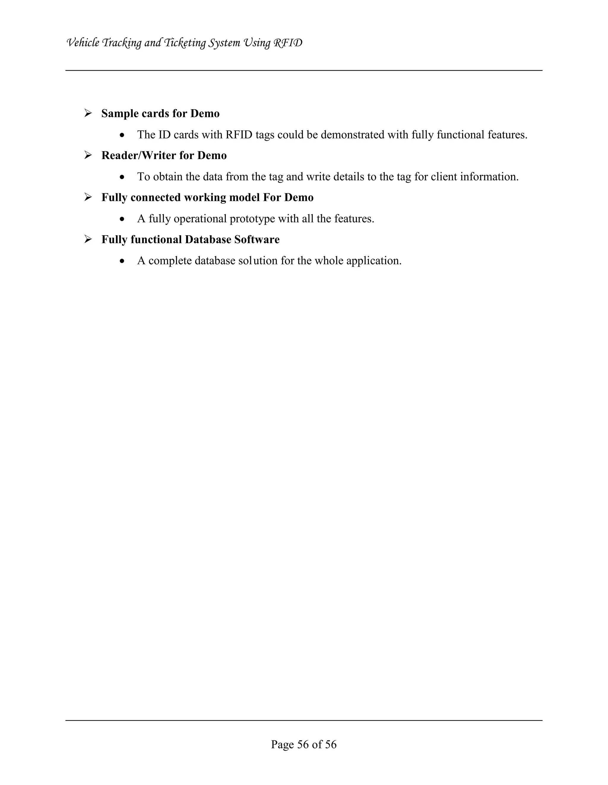 Vehicle Tracking and Ticketing System Using RFID Project (Complete Softcopy)