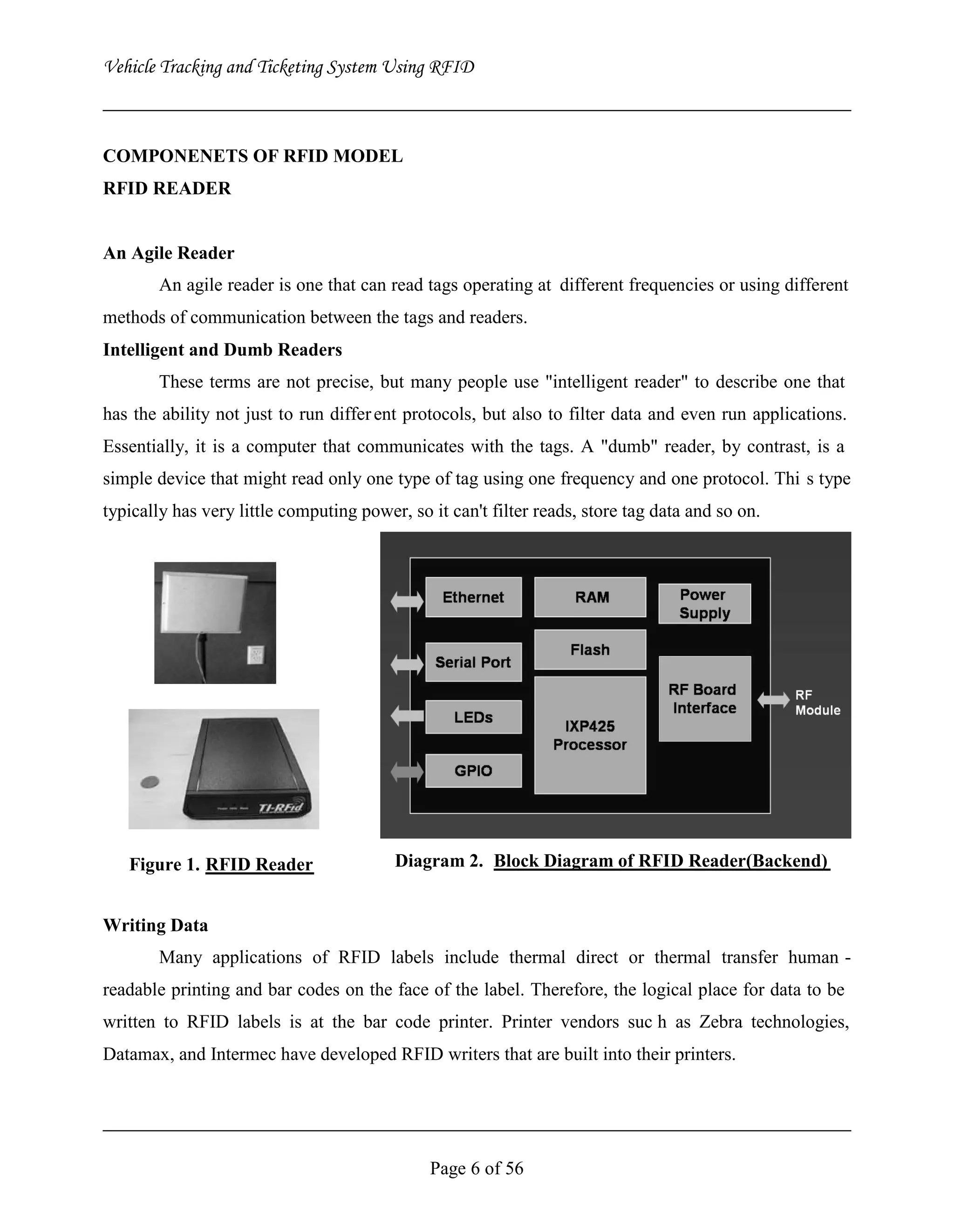 Vehicle Tracking and Ticketing System Using RFID Project (Complete Softcopy)