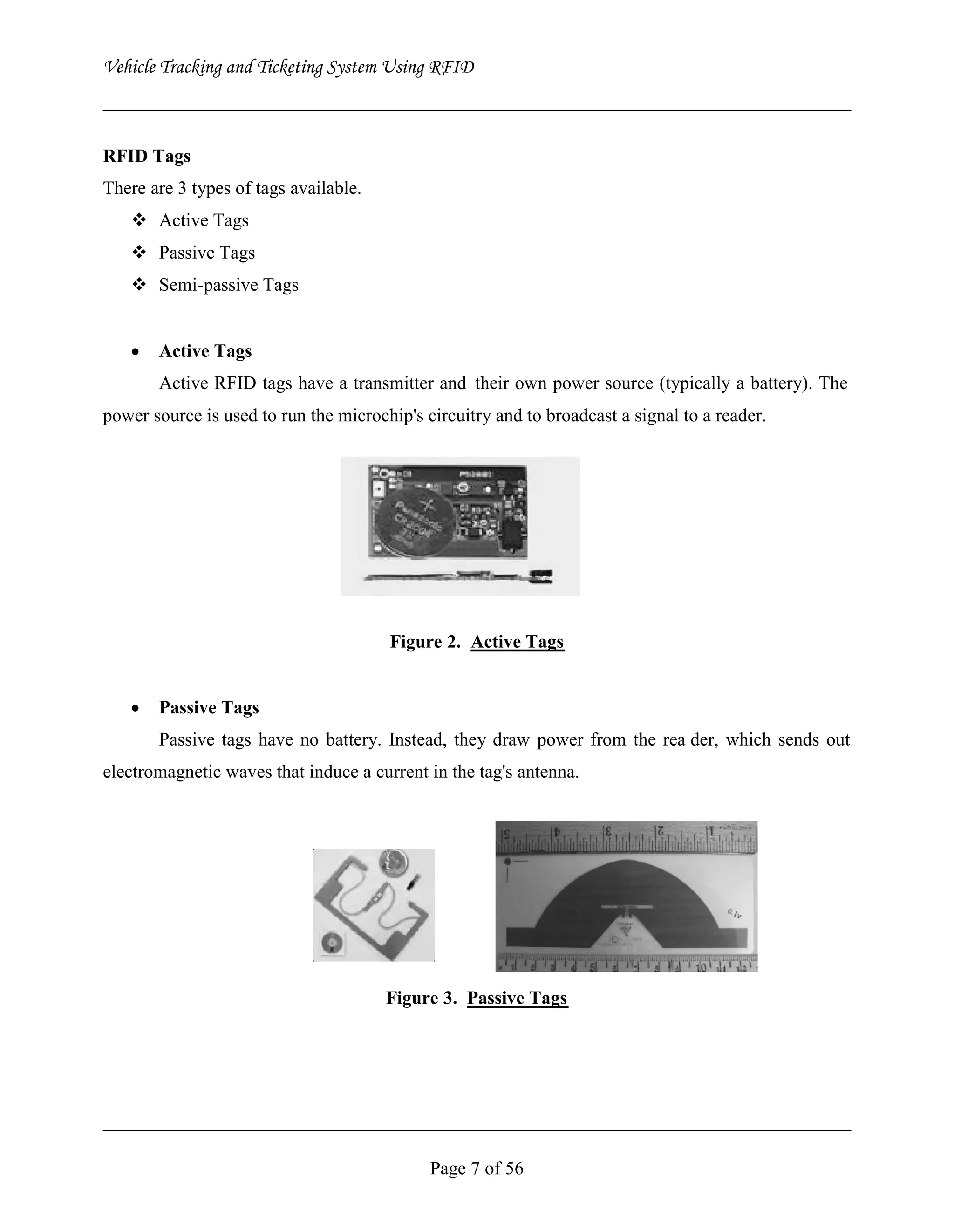 Vehicle Tracking and Ticketing System Using RFID Project (Complete Softcopy)