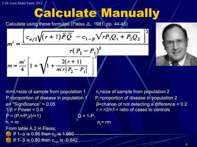 4. Calculate samplesize for cross-sectional studies | PPT