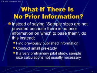 4 Calculate Samplesize For Cross Sectional Studies