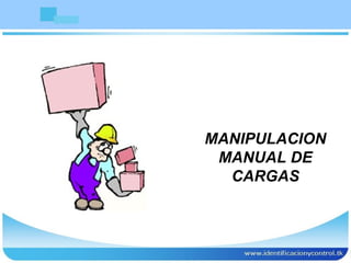 MANIPULACION MANUAL DE CARGAS 