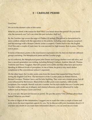 2 – Caroline PERIOD
Good day!
We are in the shortest video of this series.
What do you think is the reason for that? Have ...