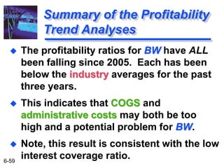 Trend Ratio Example Problem 4. ch 6 financial statement analysis | PPT