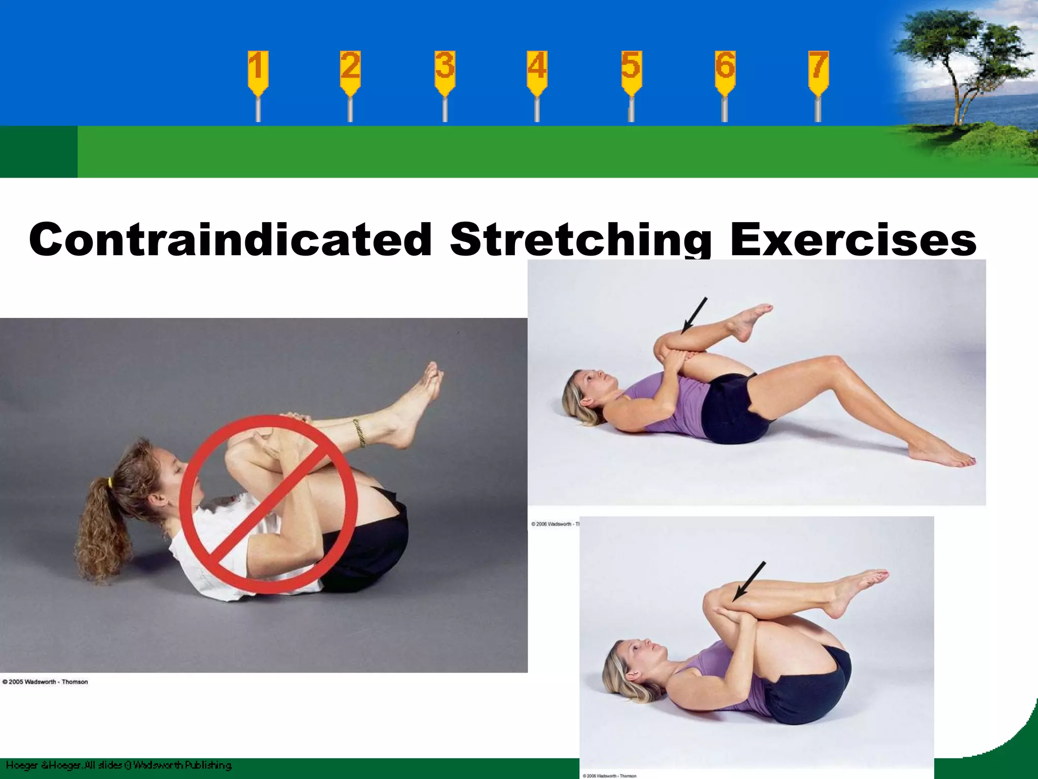 Contraindicated Stretching Exercises 