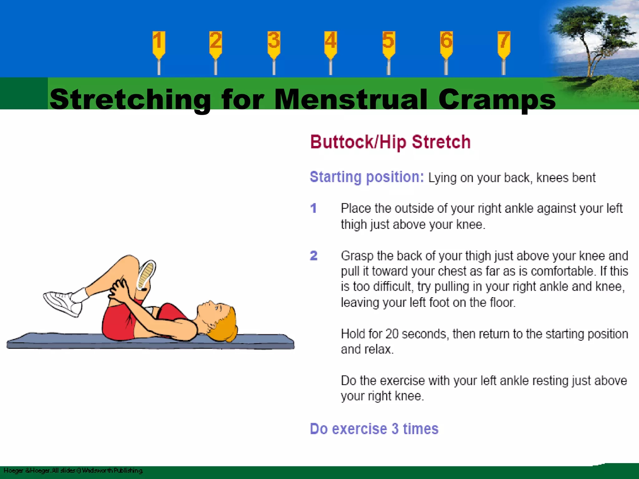 Stretching for Menstrual Cramps 