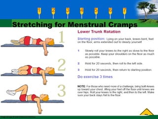 Stretching for Menstrual Cramps 