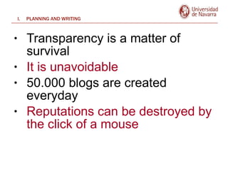 The Benefits of Transparency | PPT