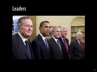 Leaders




          49
 