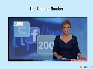 The Dunbar Number




                    59
 