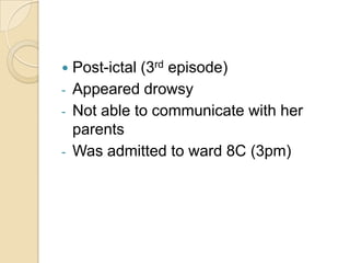 Loss of appetite but not lethargic