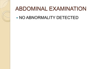 Aborted by per rectal medication which her father did not knowPost-ictal (3rd episode)Appeared drowsy