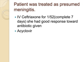 Vital signPulse rate: 126 bpm, normal rhythms&vol.Respiratory rate: 36 bpmTemperature : 37 dcBlood pressure: 86/75 mmHgInterpretation:NADAnthropometryHeight: 86 cm (at 50thcentile)Weight: 13 kg (at 50thcentile )