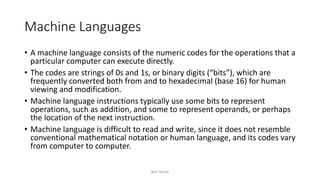 4 computer languages | PPT
