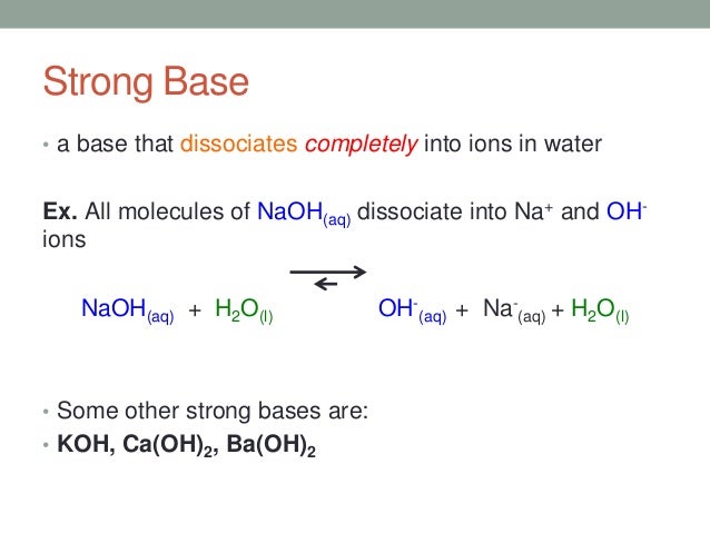 naoh acid or base