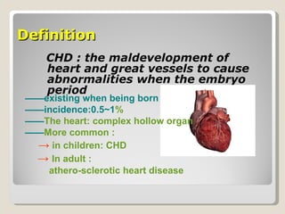 4 Congenital Heart Disease | PPT