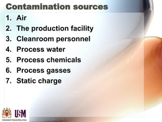 4-contamination control-2 in cle what are the basic requiementssanroom.ppt