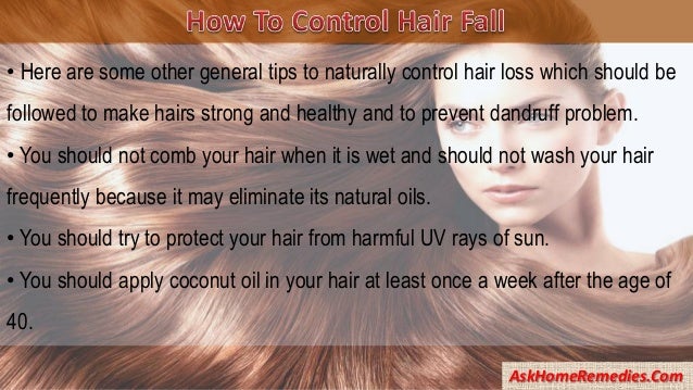Natural Hair Remedies Helpful To Control Hair Fall