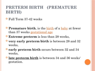 4- course preterm and post term labor.pptx