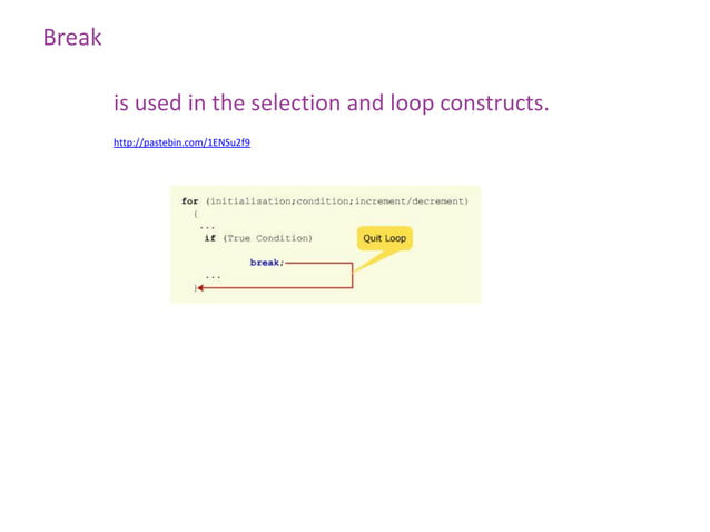 4 c# programming constructs | PPT