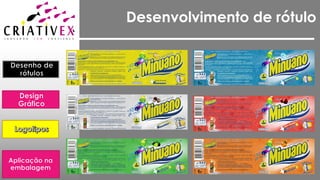 Desenvolvimento de rótulo
 