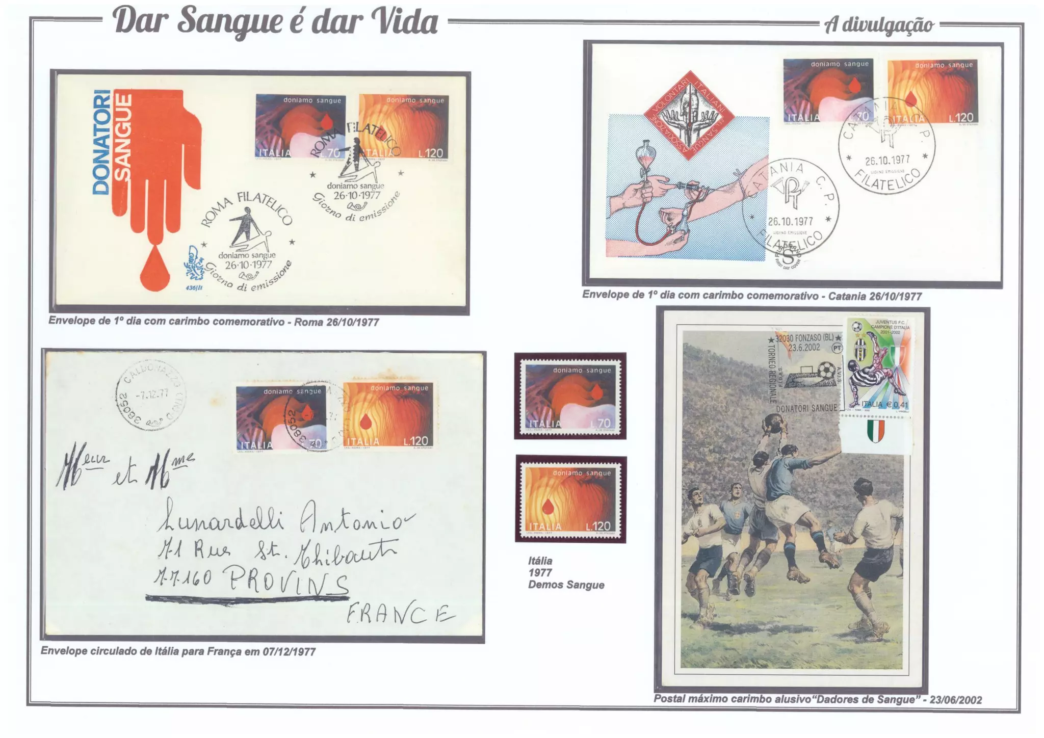 4 - Dar Sangue é dar Vida (A divulgação)