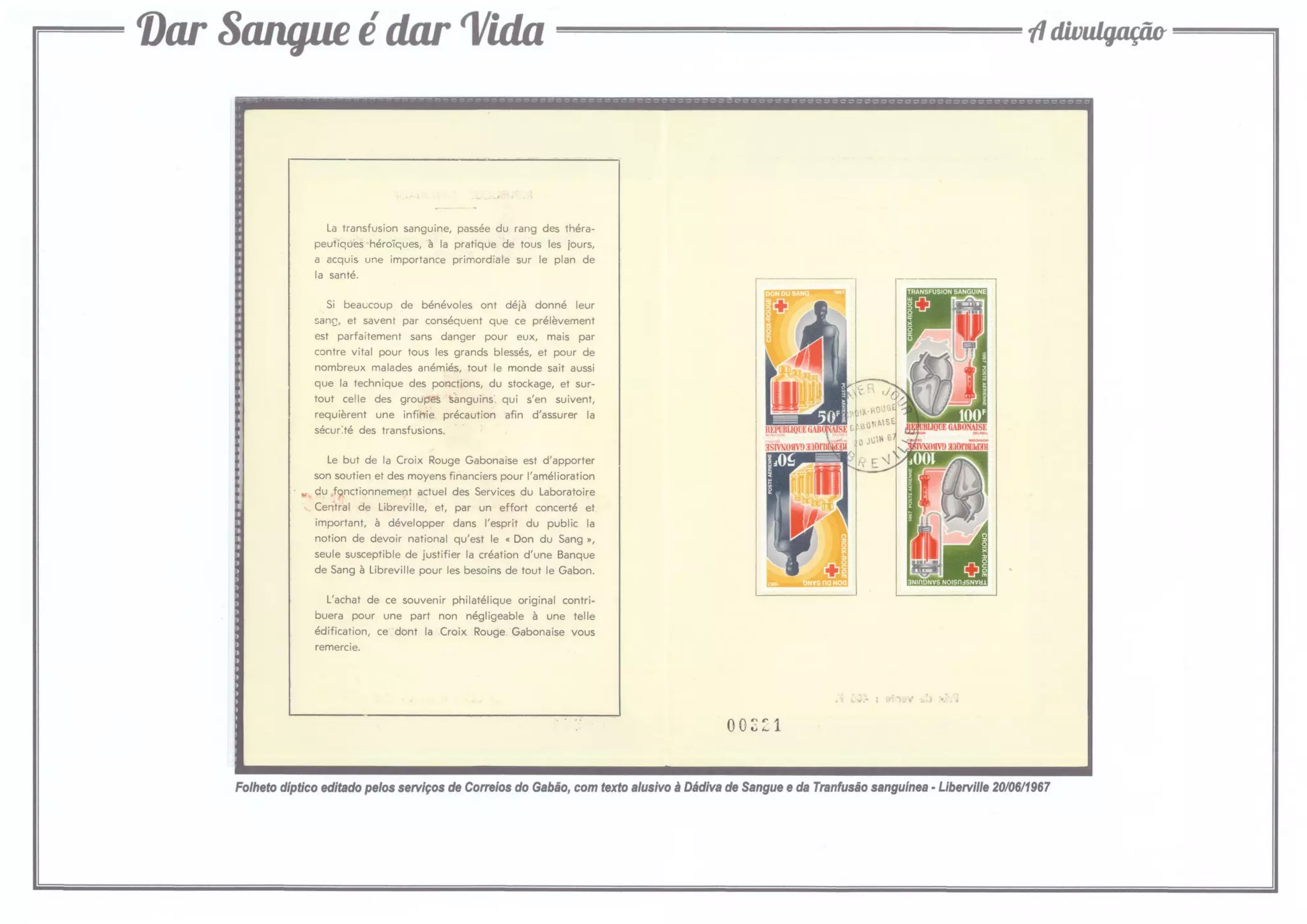 4 - Dar Sangue é dar Vida (A divulgação)