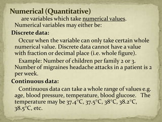 Medical Data | PPTX