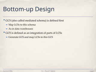Database Integration in Distributed Database | PPTX