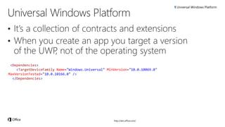 4 - Advanced Windows 10 development with the Microsoft Graph | PPT