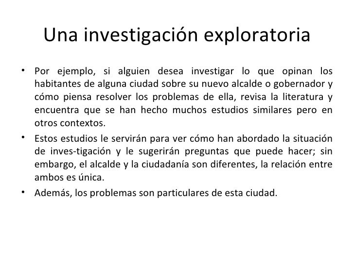4. definir como se inicia la investigacion