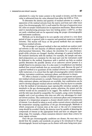 4- DEGRADATION AND IMPURITY analysis for pharmaceutical drug candidates ...