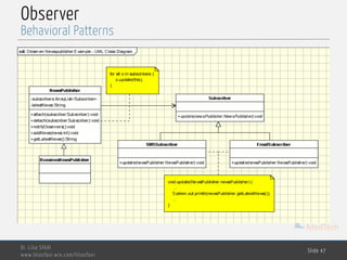 MedTech
Observer
Dr. Lilia SFAXI
www.liliasfaxi.wix.com/liliasfaxi
Slide 47
Behavioral Patterns
 