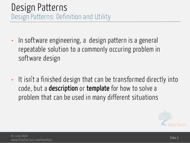 Software Engineering Chp60 Design Patterns Impressive Patterns Definition Software Engineering Chp60 Design Patterns Impressive Patterns Definition