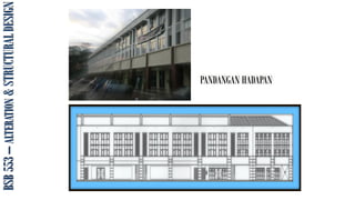 BSB
553
–
ALTERATION
&
STRUCTURAL
DESIGN
PANDANGAN HADAPAN
 